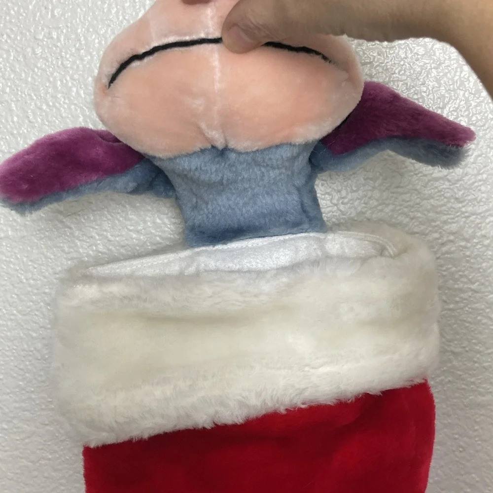 Eeyore Christmas Stockings Vintage 3D Disney Plush‎ Decoration Winnie The Pooh